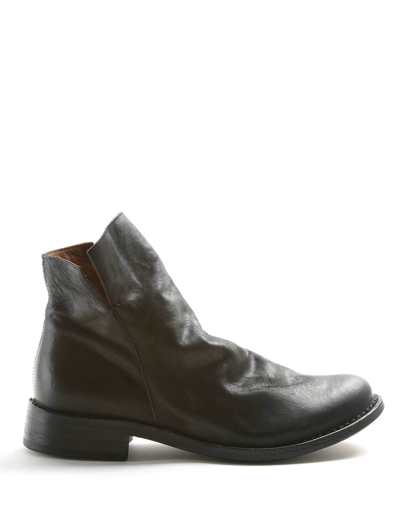 FAS Black Leather Boots
