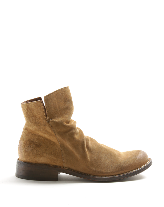 FAS Cognac Suede Boots