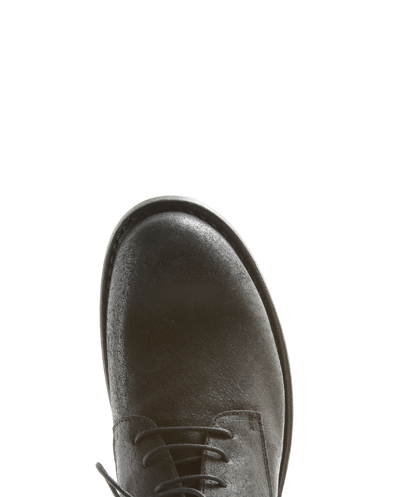 FEDD Black Leather Lace-up Boots