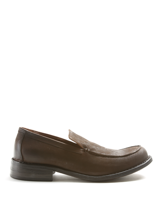 FELLA Coffee Leather Loafers