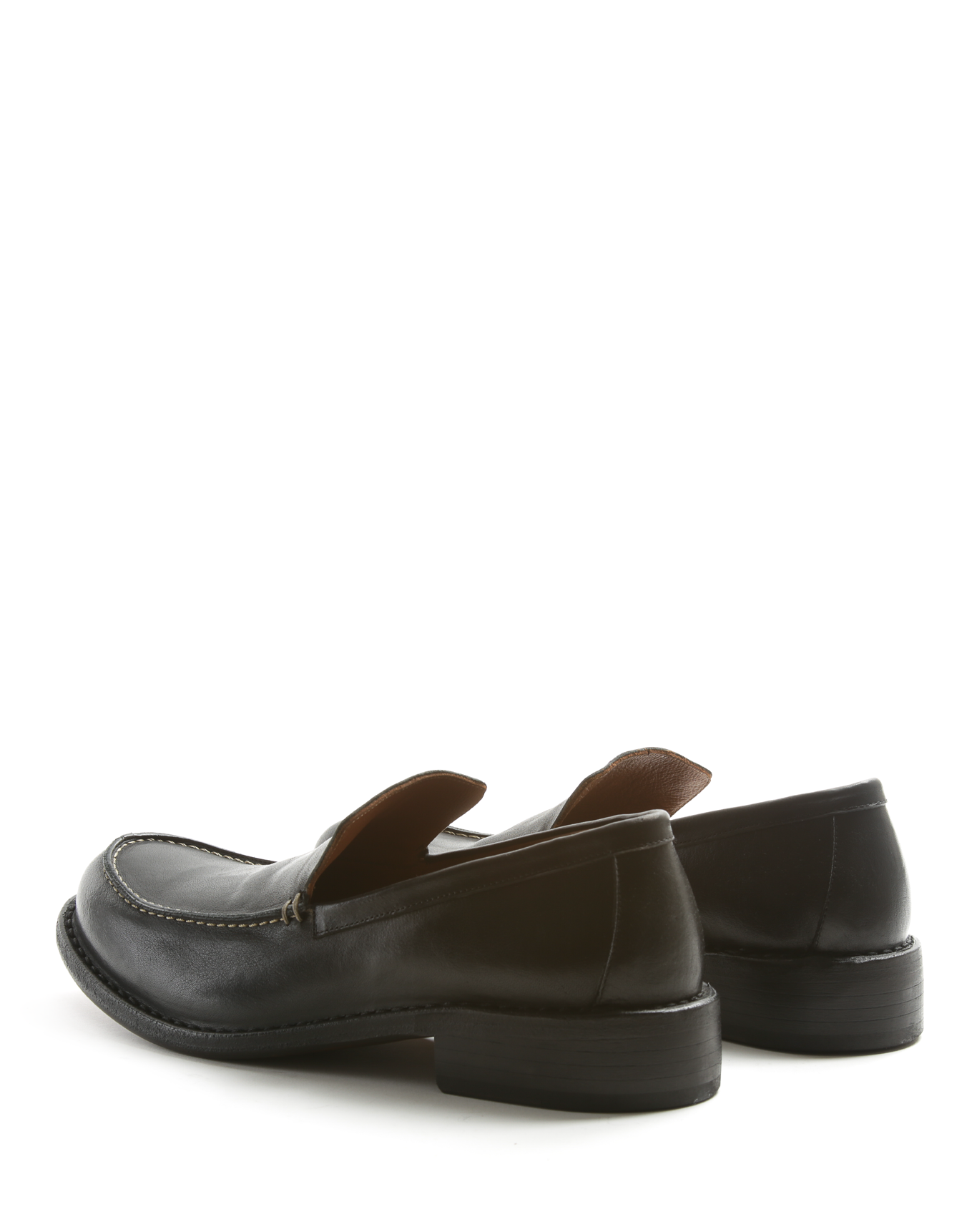 FELLA Black Leather Loafers