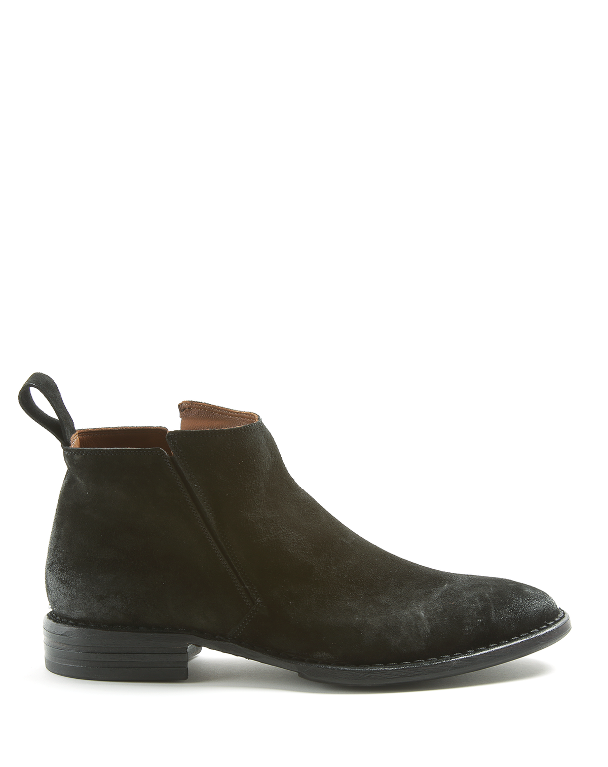 GAZ Black Suede Leather Boots