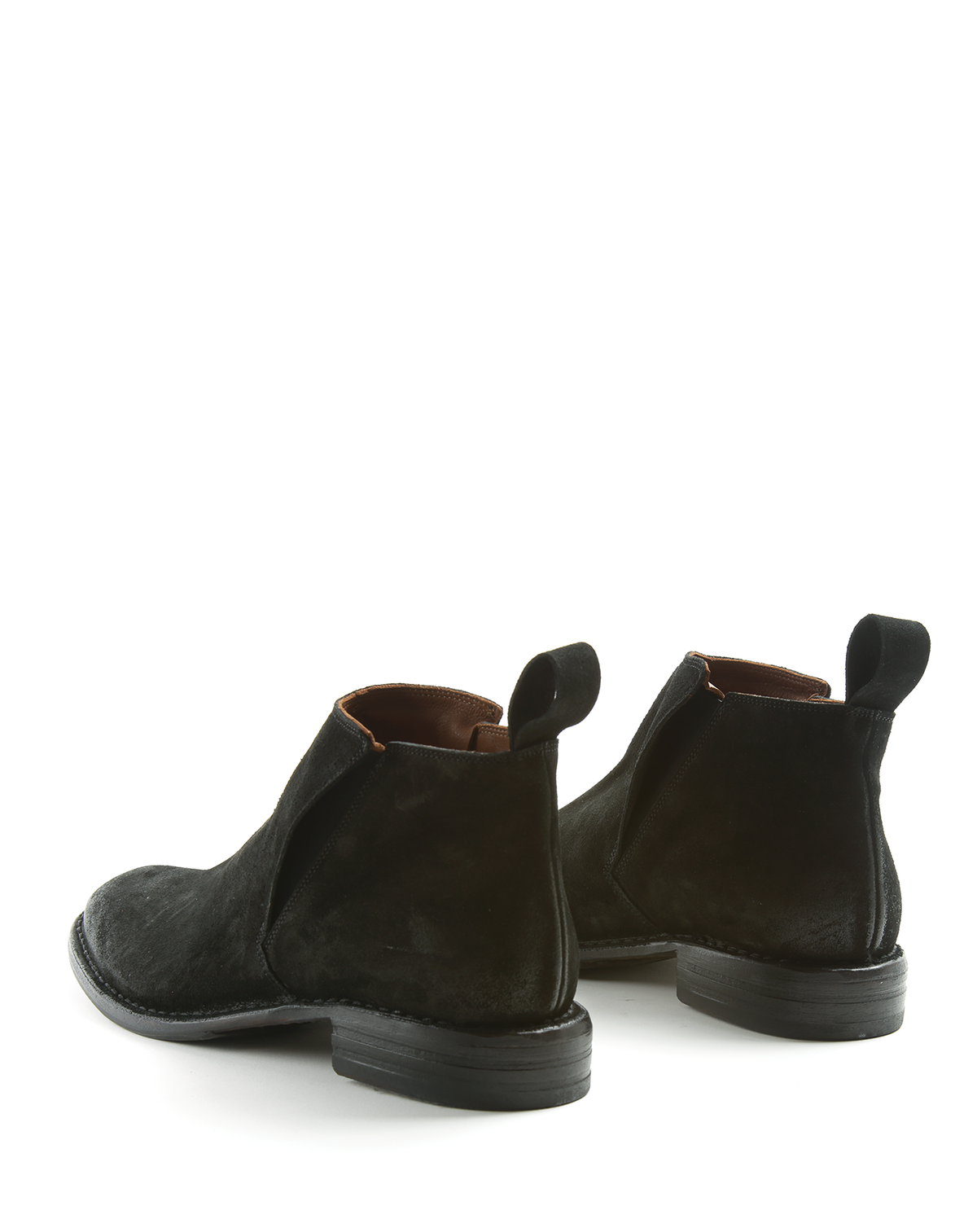 GAZ Black Suede Leather Boots