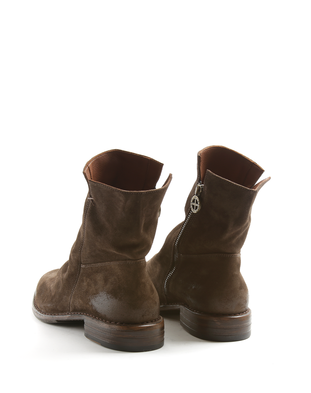 GROSS Brown Suede Leather Shoes