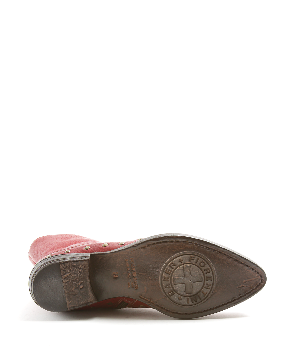 HAYZA HICO Oxblood Leather Boots