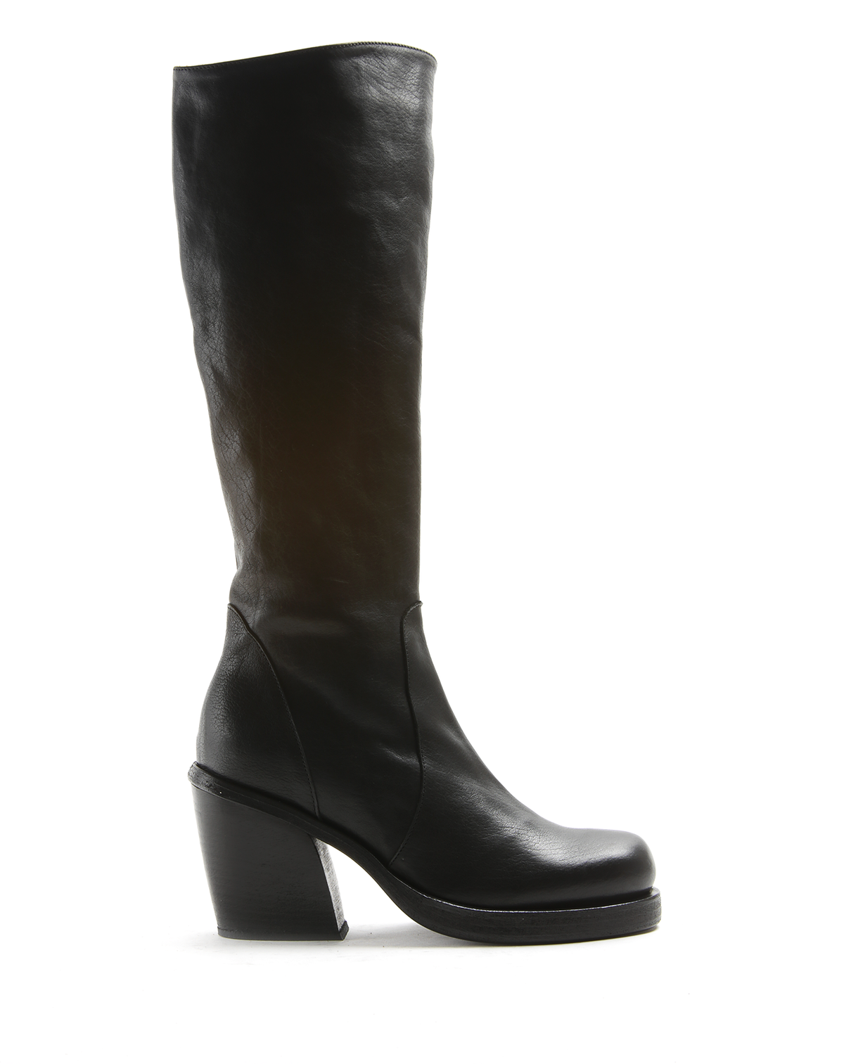 JADE Black Leather Boots