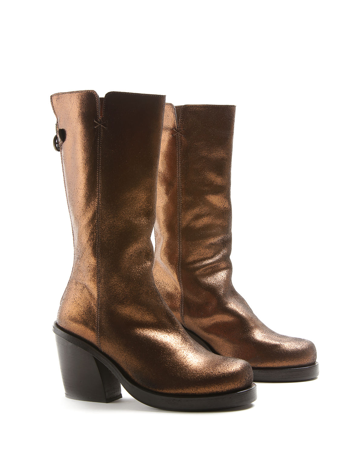 JOOLS Bronze Leather Boots