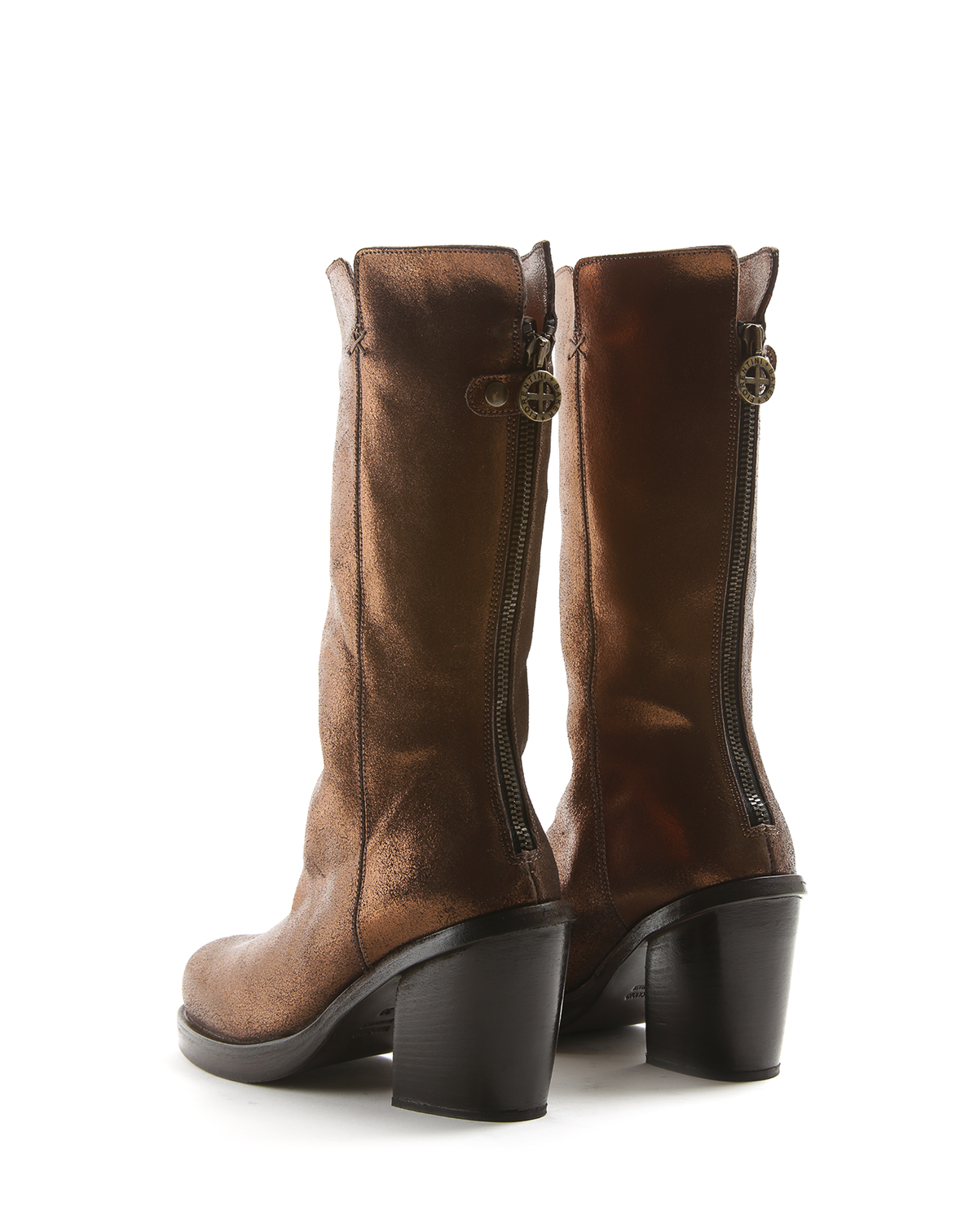 JOOLS Bronze Leather Boots