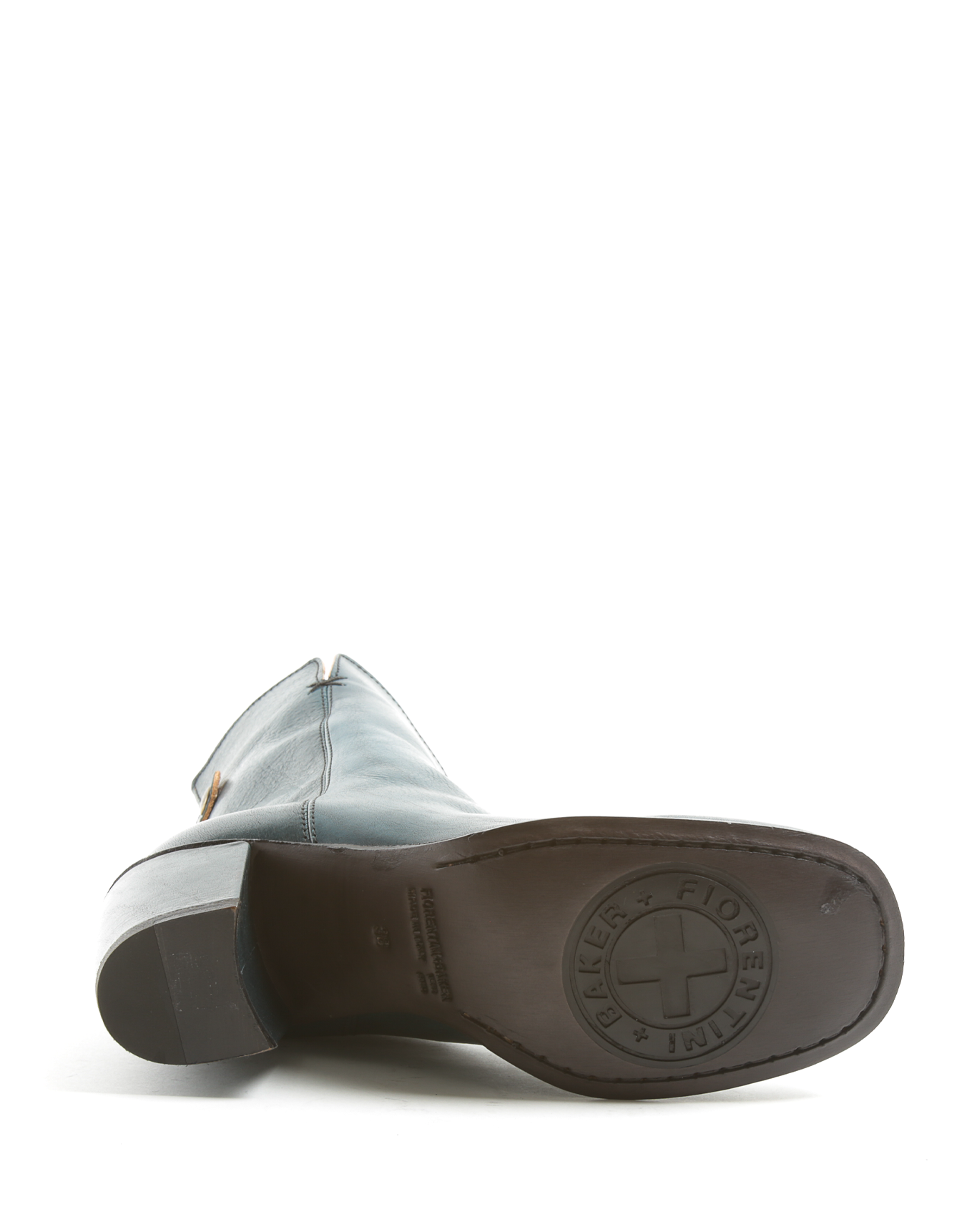 JONI Petrol Leather Boots