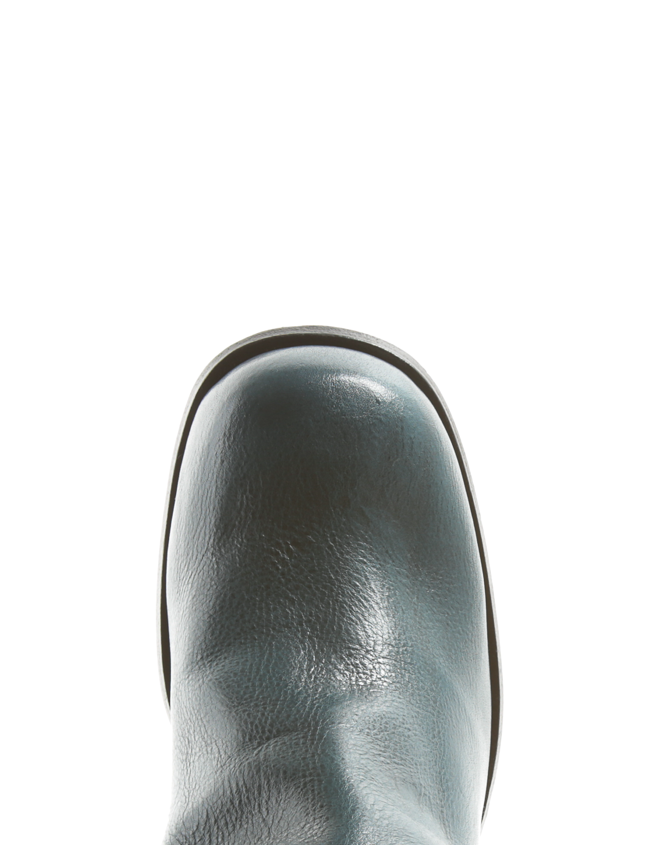 JONI Petrol Leather Boots