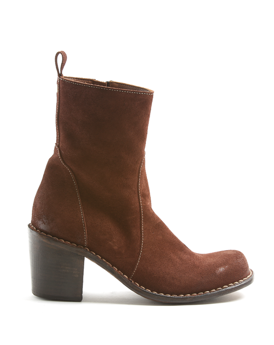 JENNI Rust Suede Boots