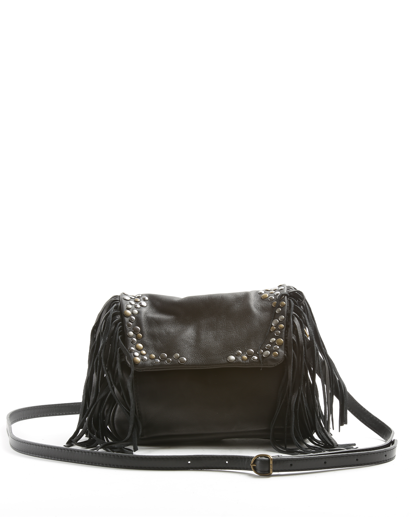 JENNY Black Leather Bag