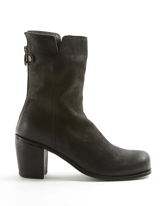 JONI Black Leather Boots