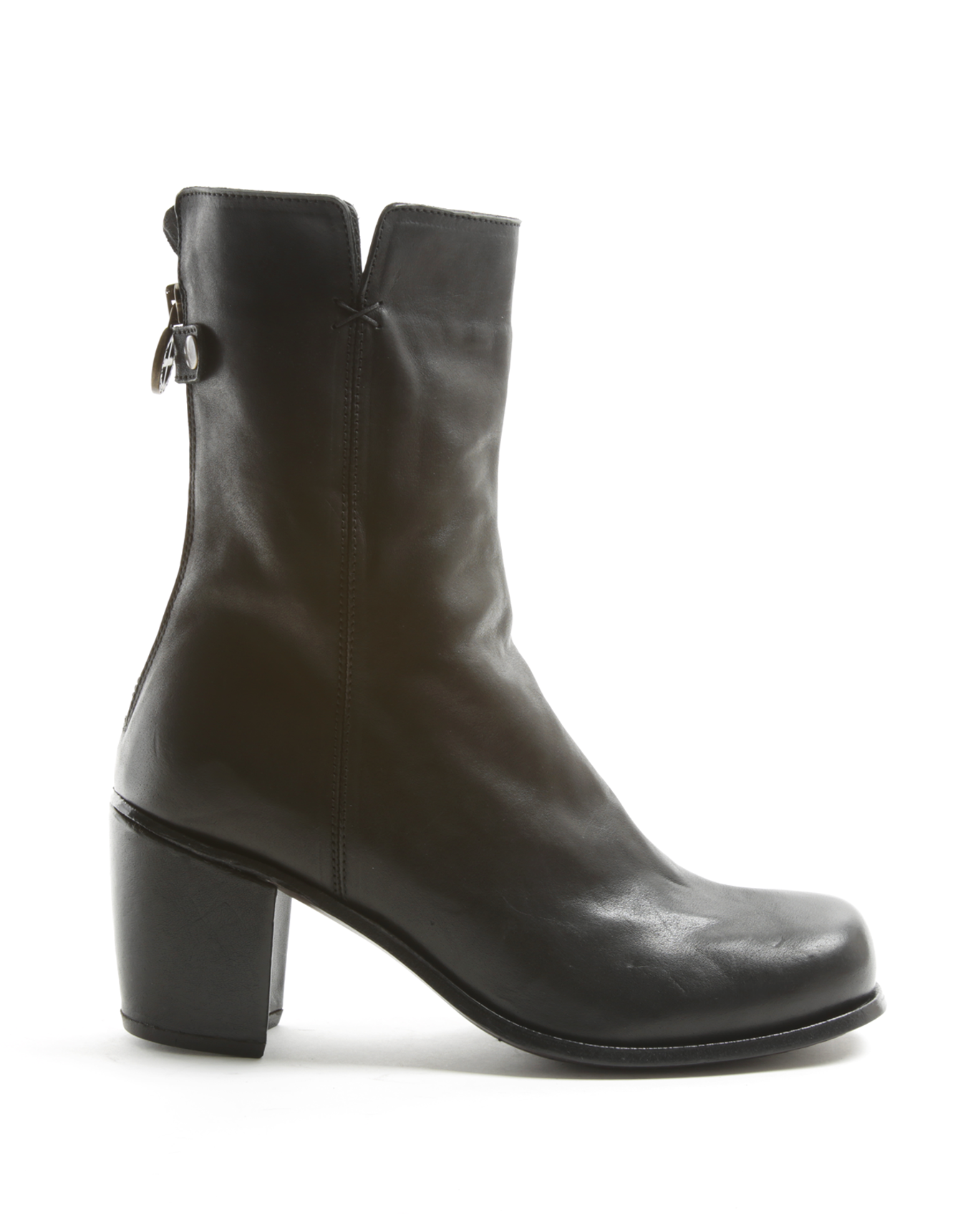JONI Black Leather Boots