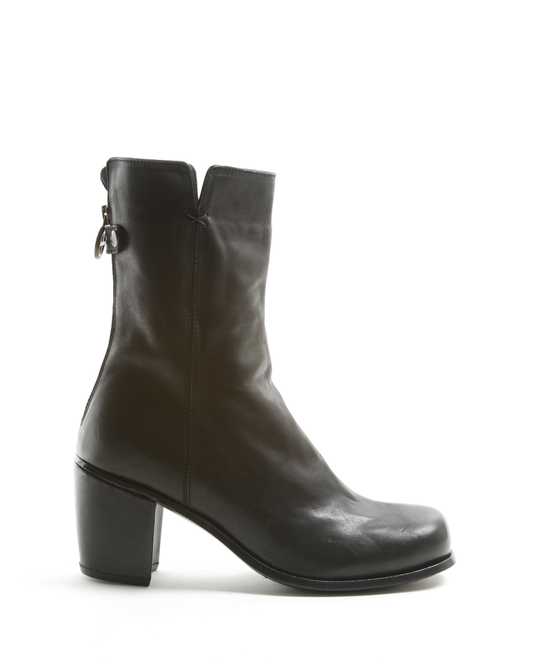 JONI Black Leather Boots