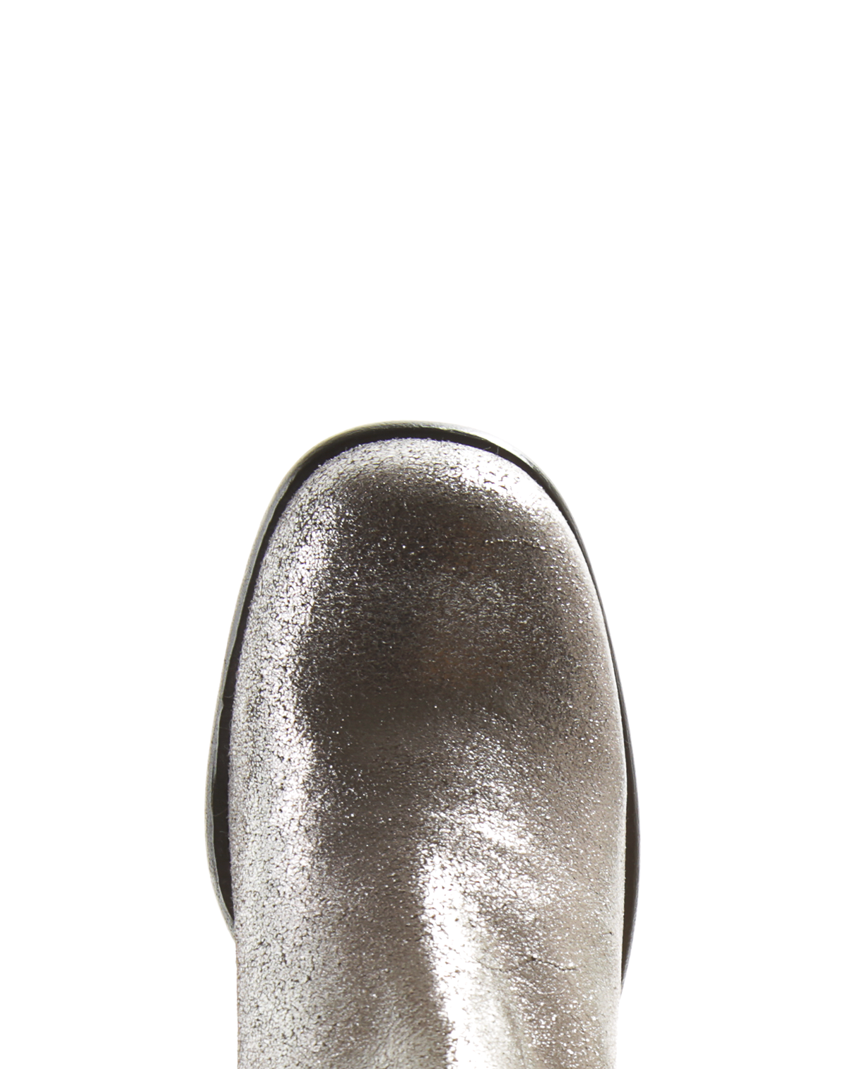 JOJO Silver Leather Boots