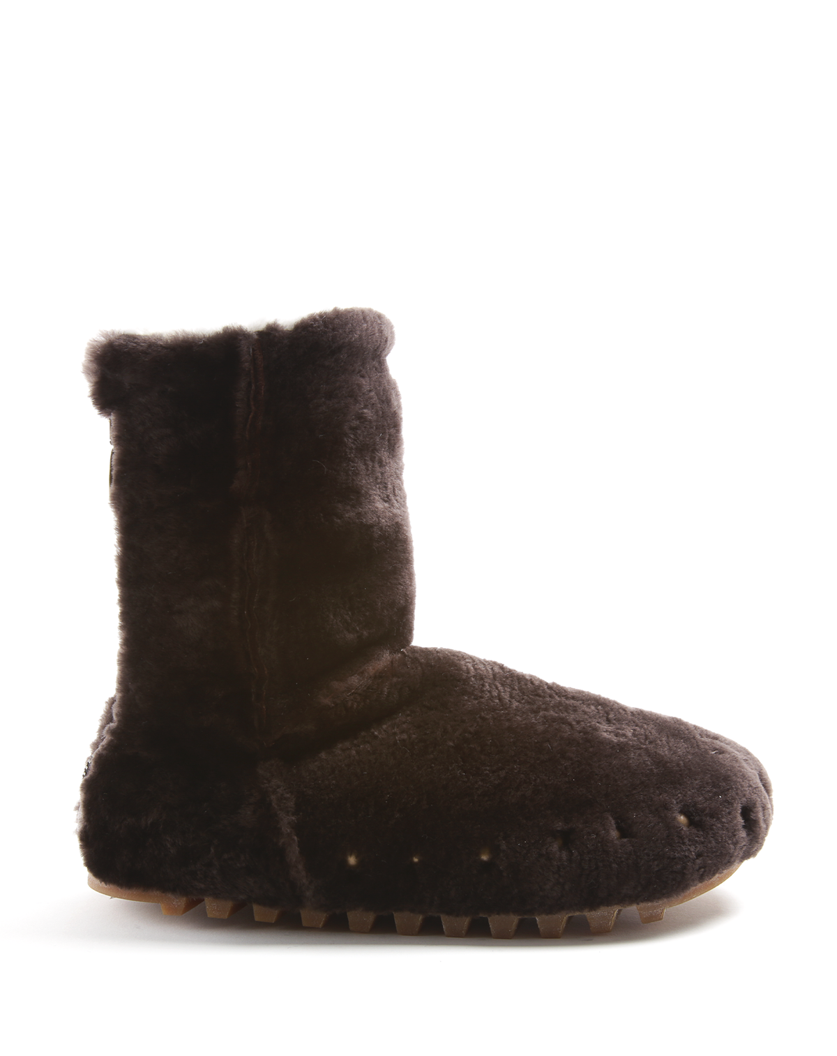 KOOTMO Brown Sheepskin Boots