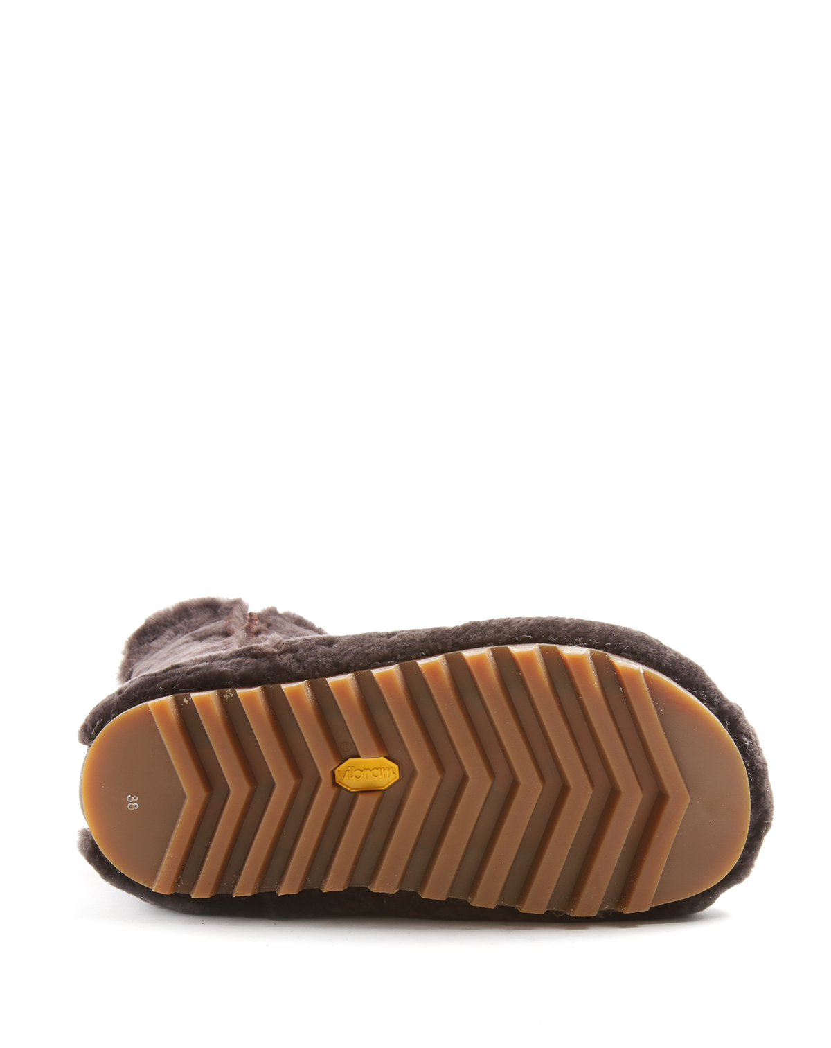 KOOTMO Brown Sheepskin Boots