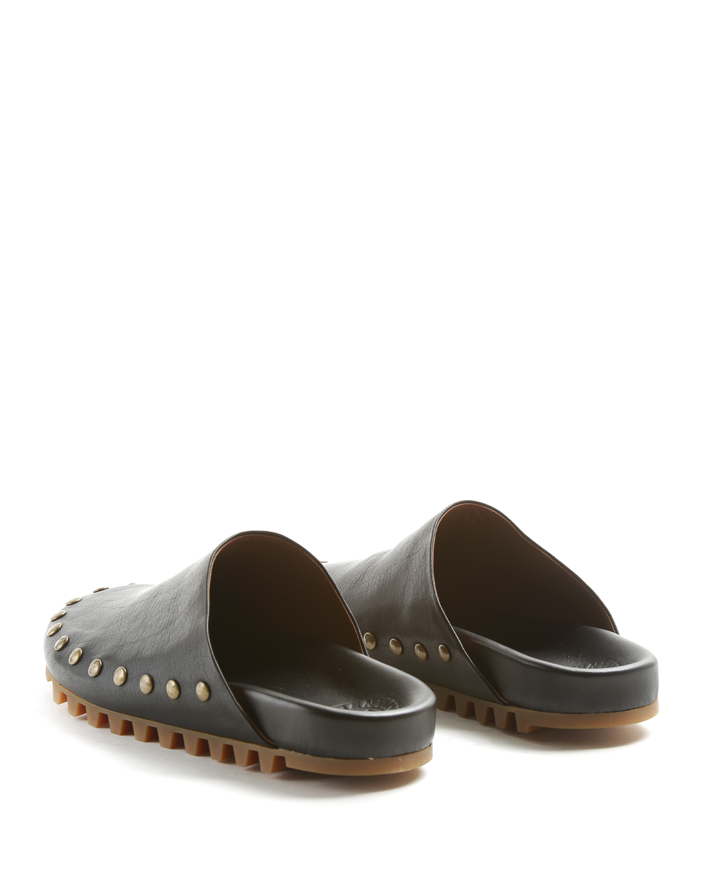 KULA Black Leather Slide