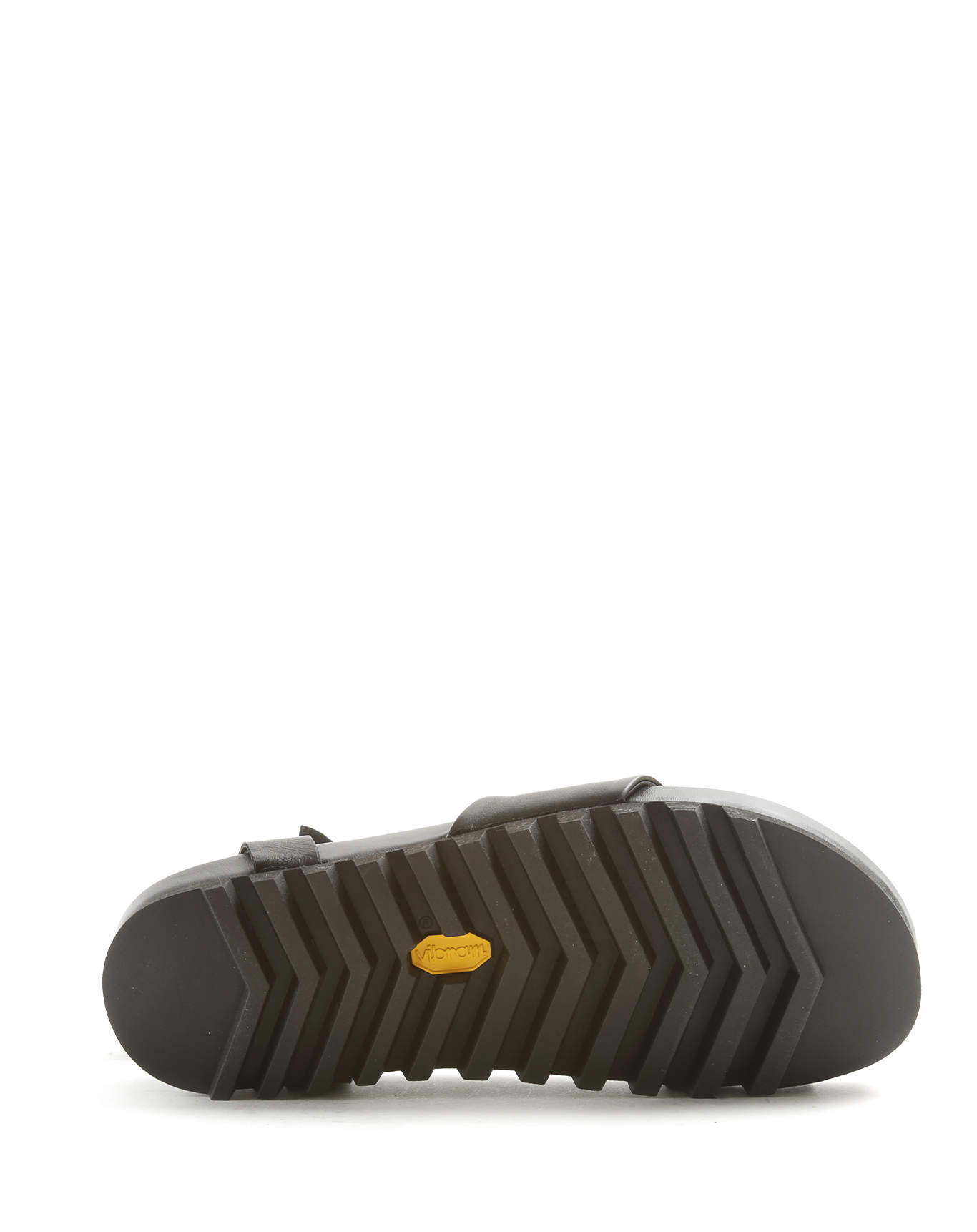 KERIN Black Leather Slide