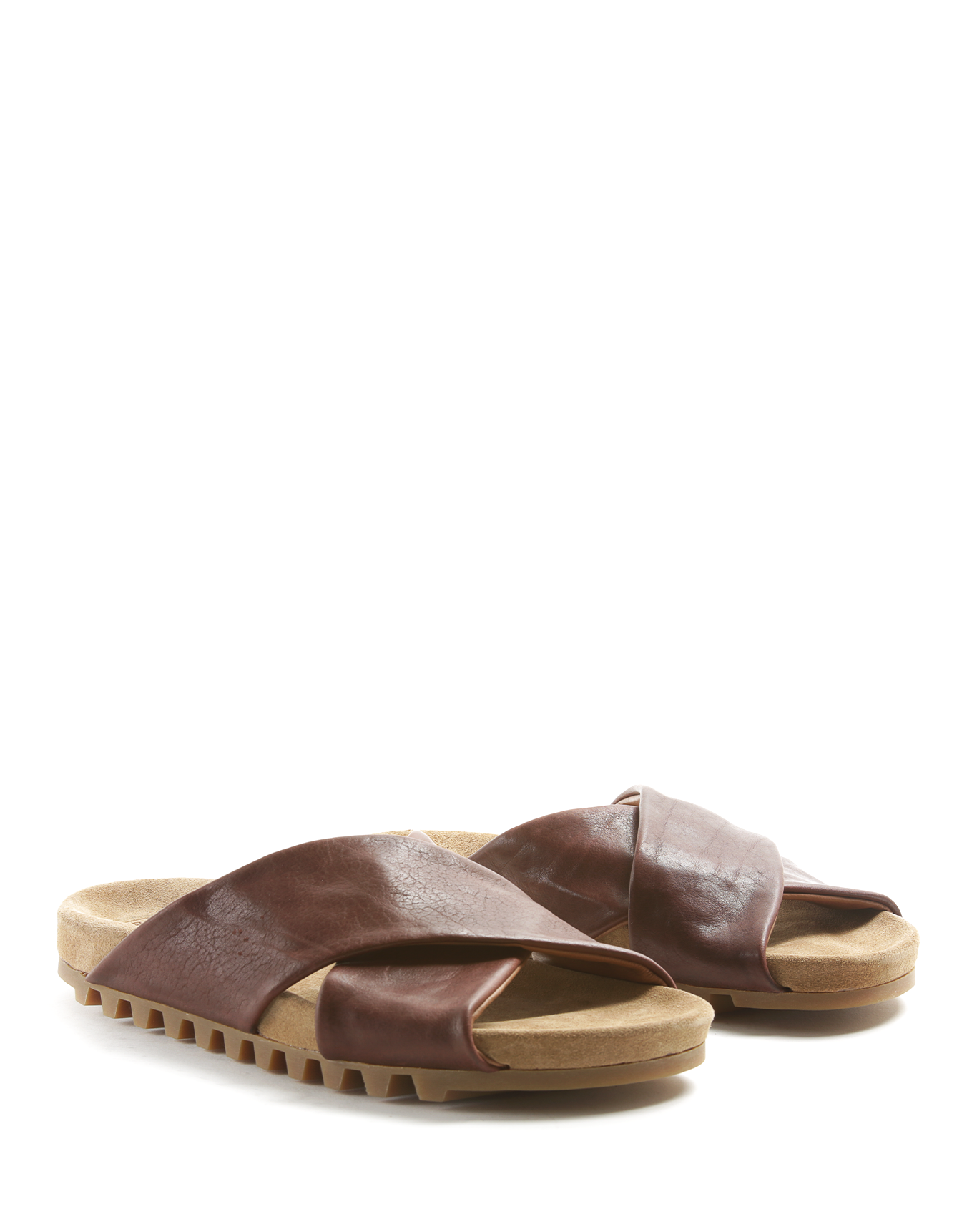 KOOKI Ebony Leather Slide