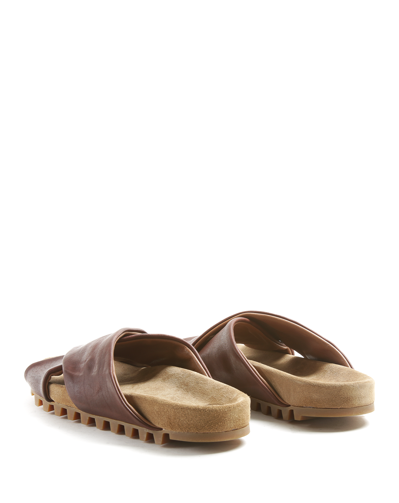KOOKI Ebony Leather Slide