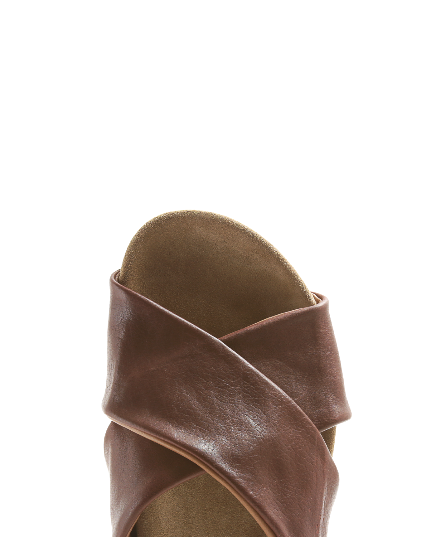 KOOKI Ebony Leather Slide