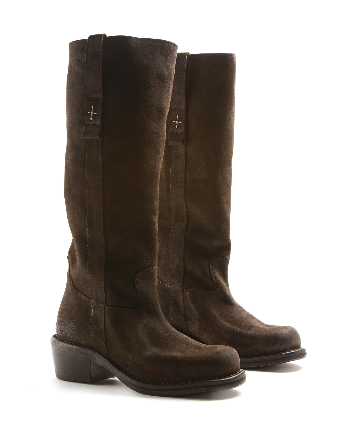 MABEL Brown Suede Boots