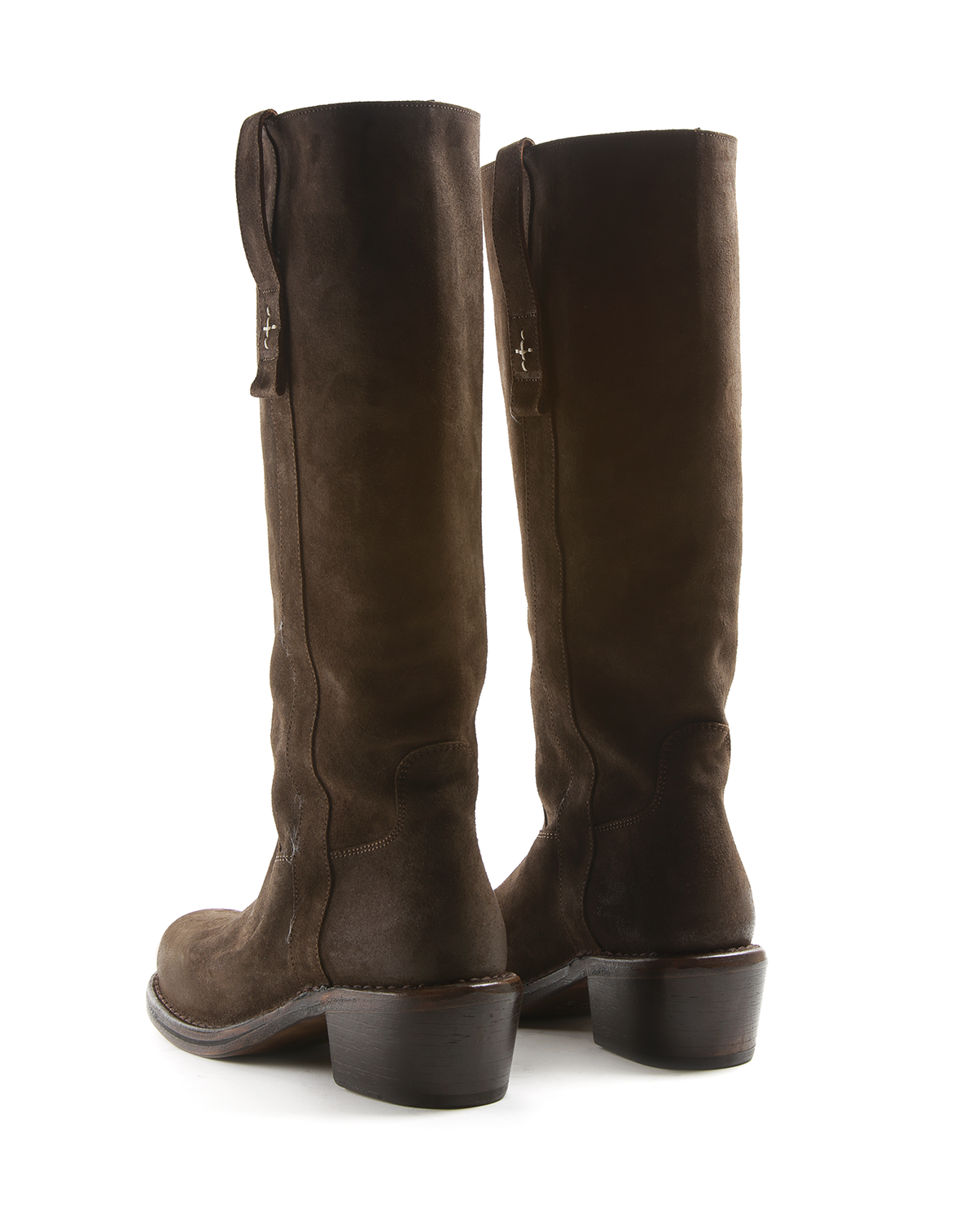 MABEL Brown Suede Boots