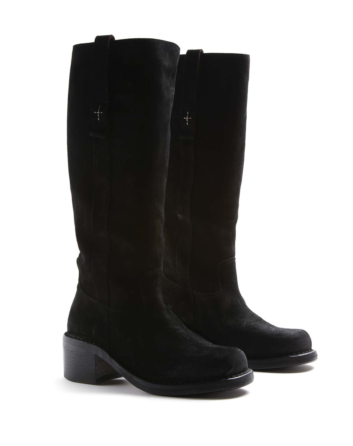 MABEL Black Suede Boot