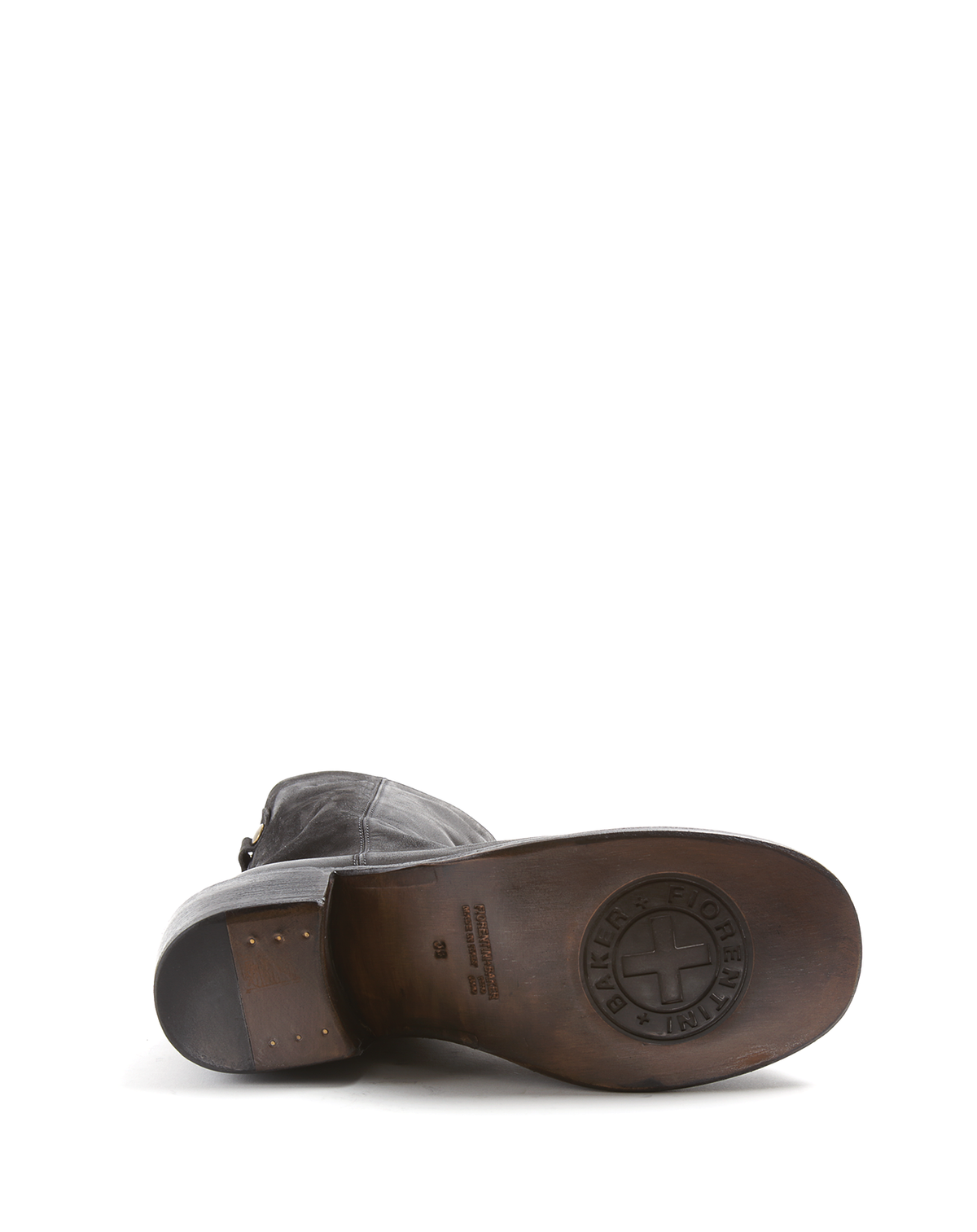 MEKON Black Brushed Leather Boots