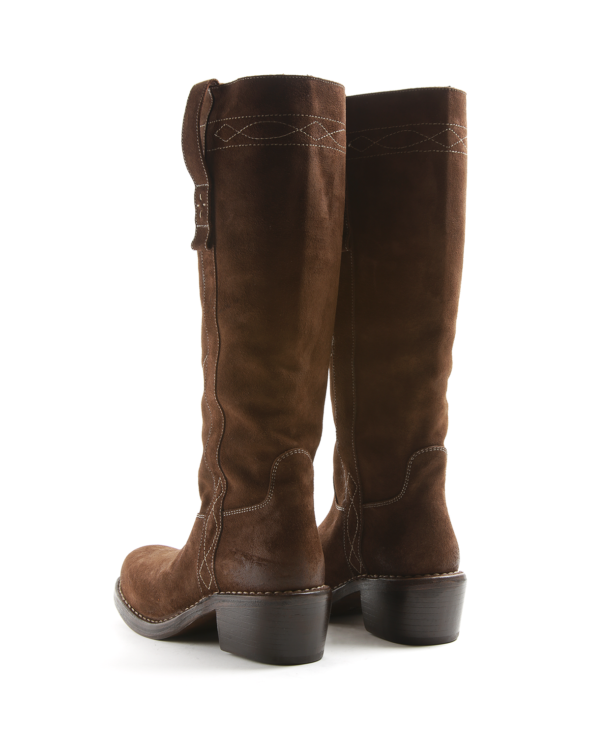 MOANA Mid Brown Leather Boots