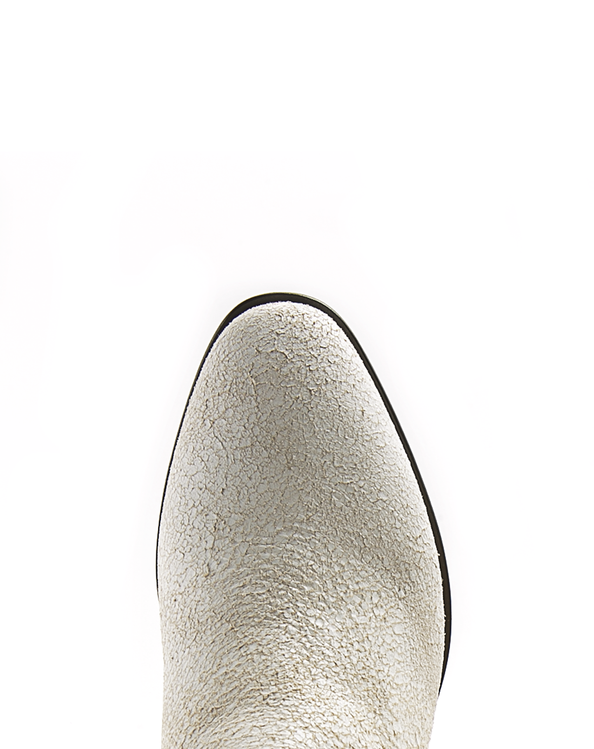 MATT Off-White Leather Boots