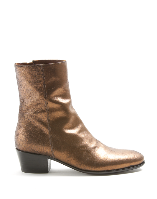 MATT Bronze Leather Boots