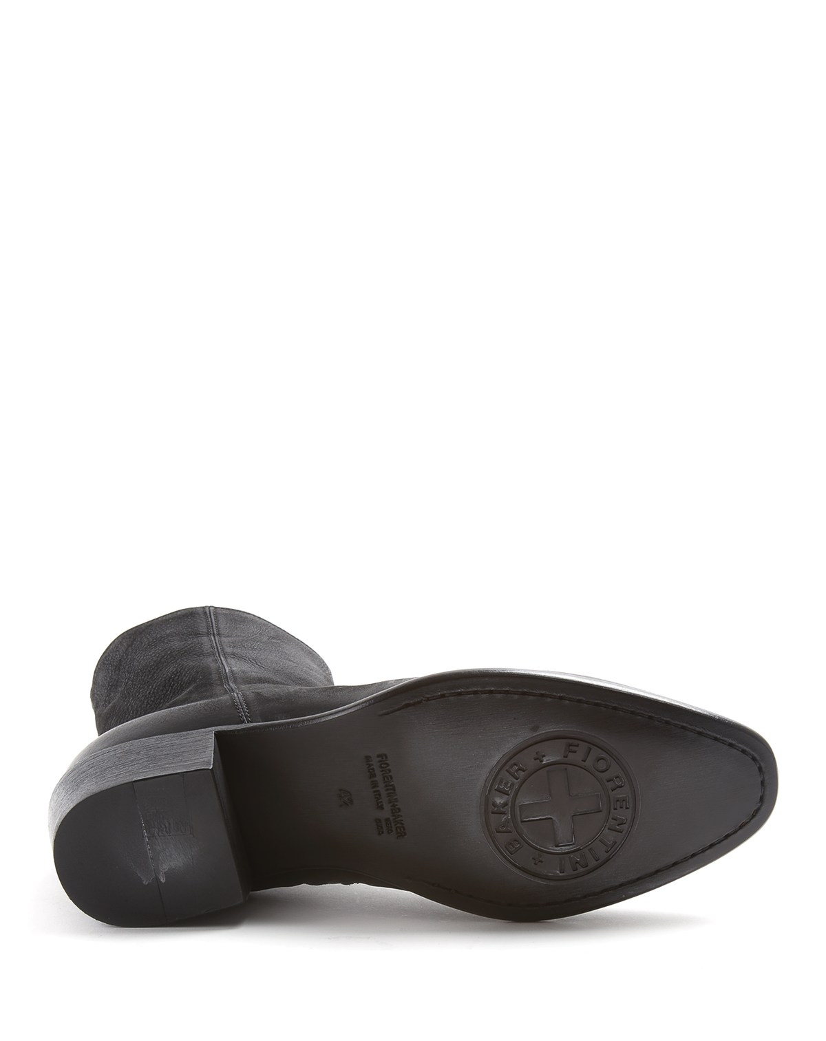 MATT Black Brushed Leather Boots
