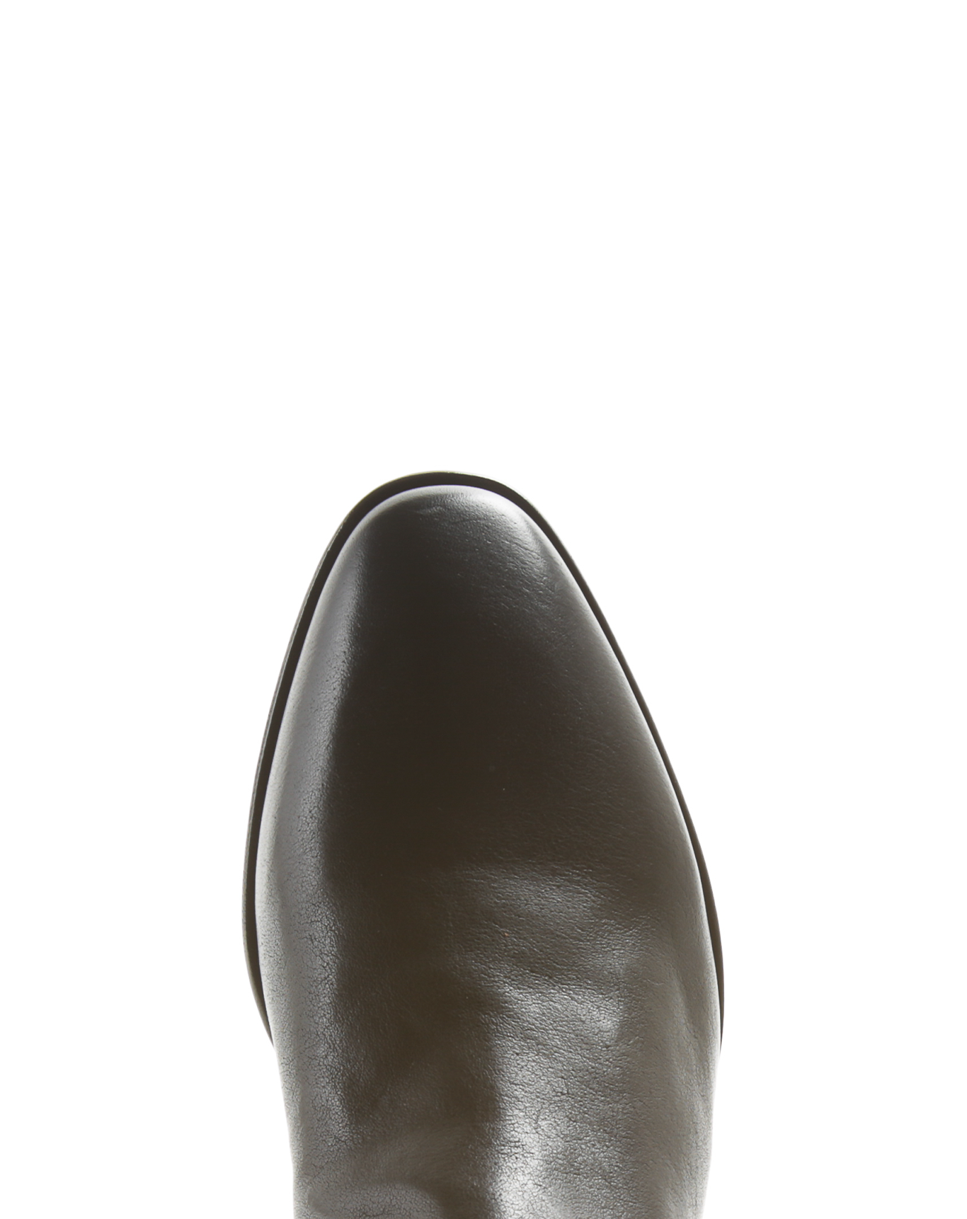 MATT Black Leather Boots