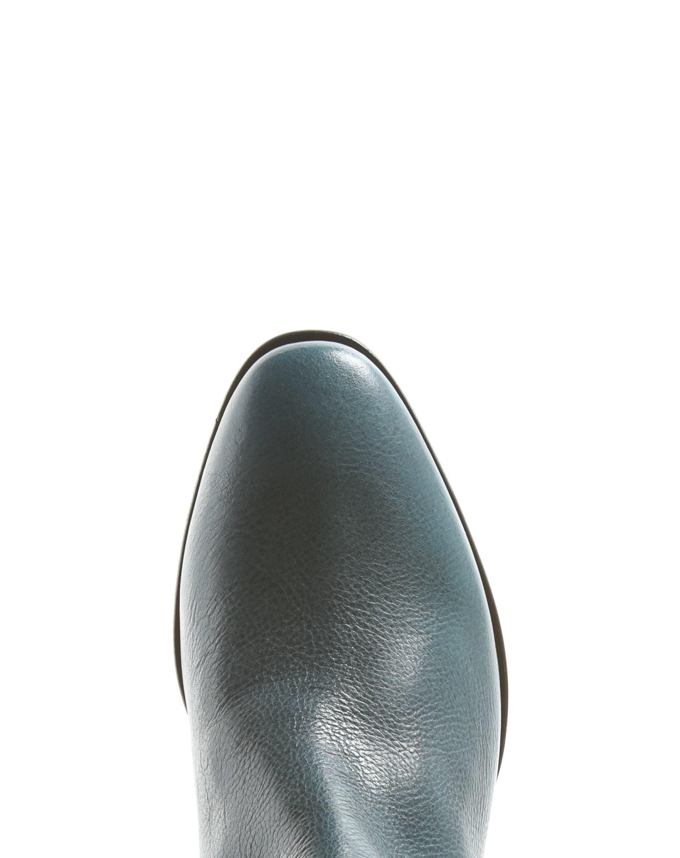 MATT Petrol Leather Boots