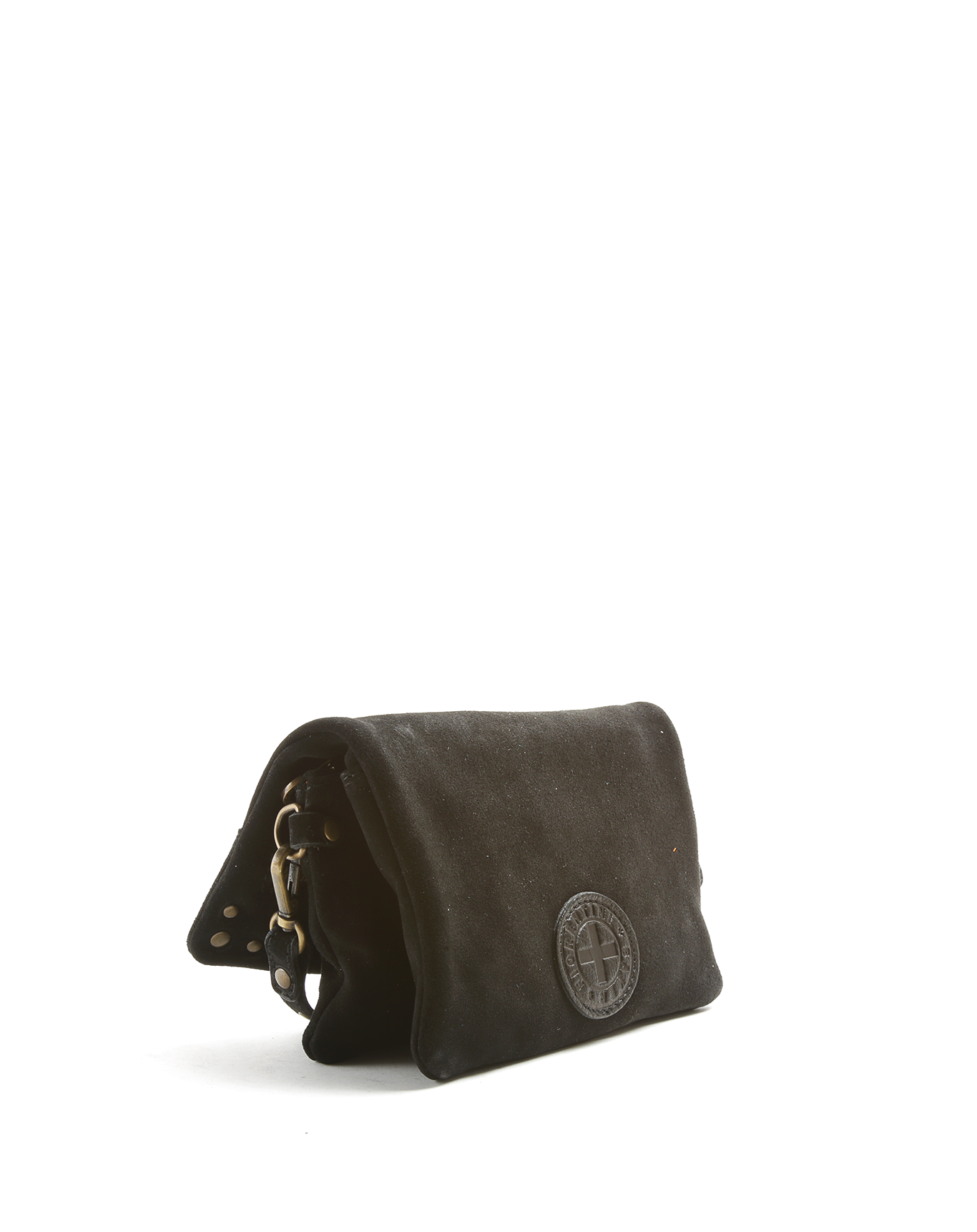 RENEE Black Suede Bag