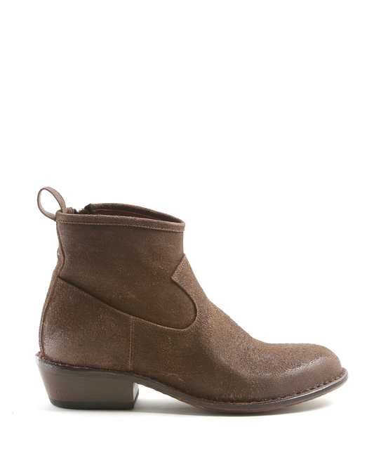 REN Brown Leather Boots