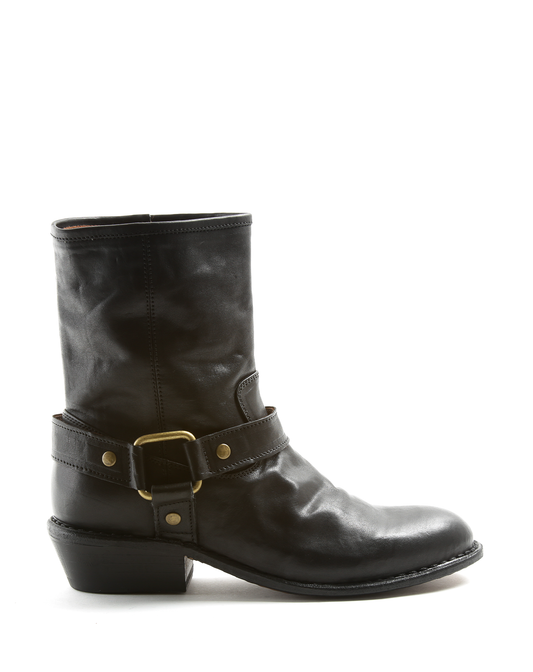 ROLO Black Leather Boots