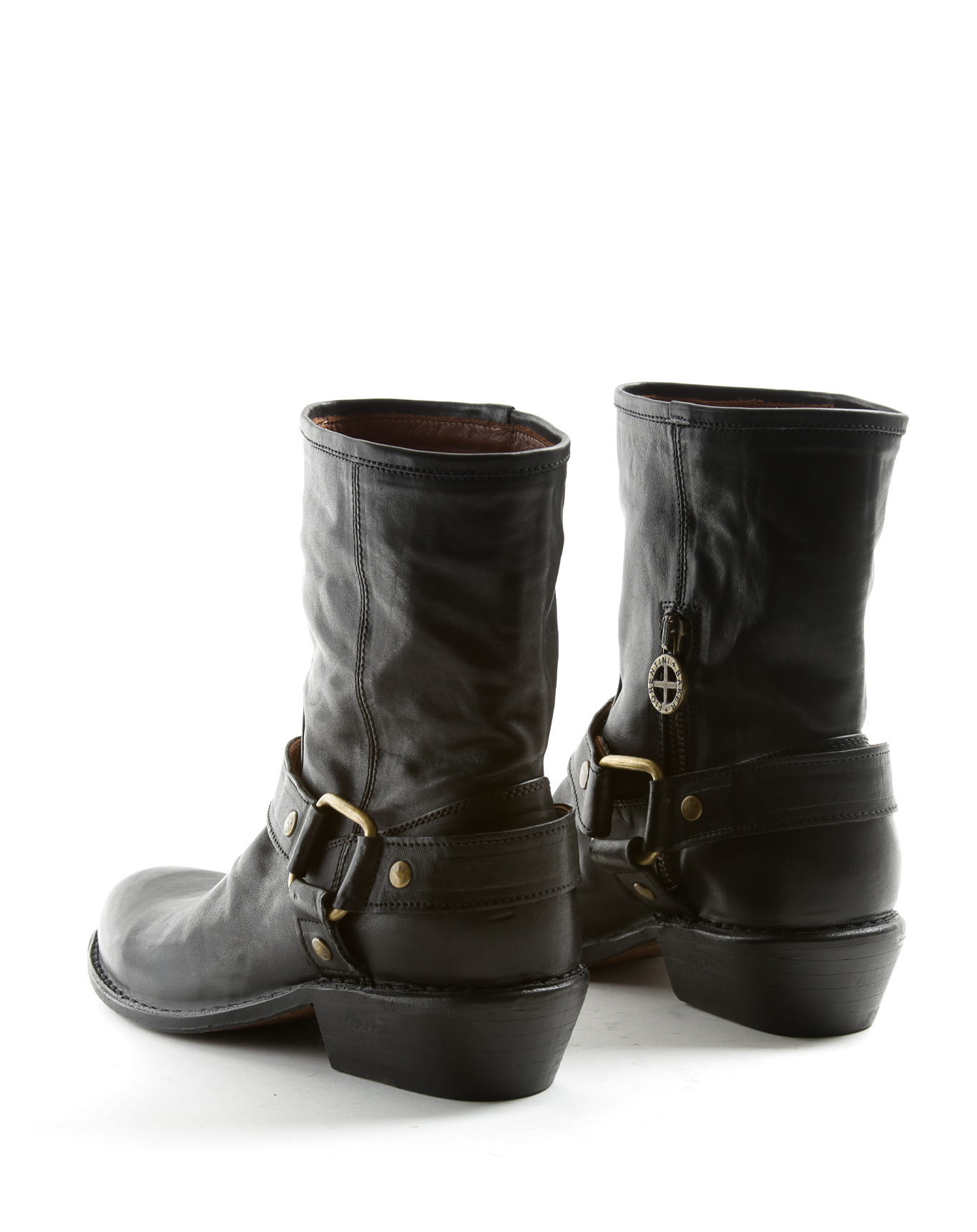 ROLO Black Leather Boots