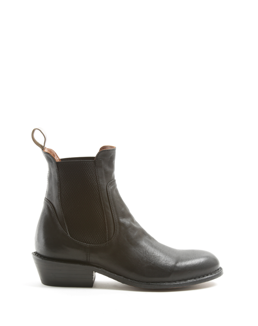 RULE Black Leather Boots