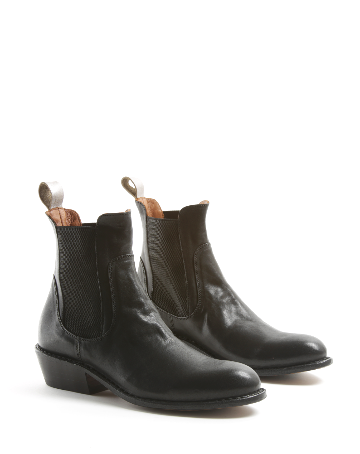 RULE Black Leather Boots