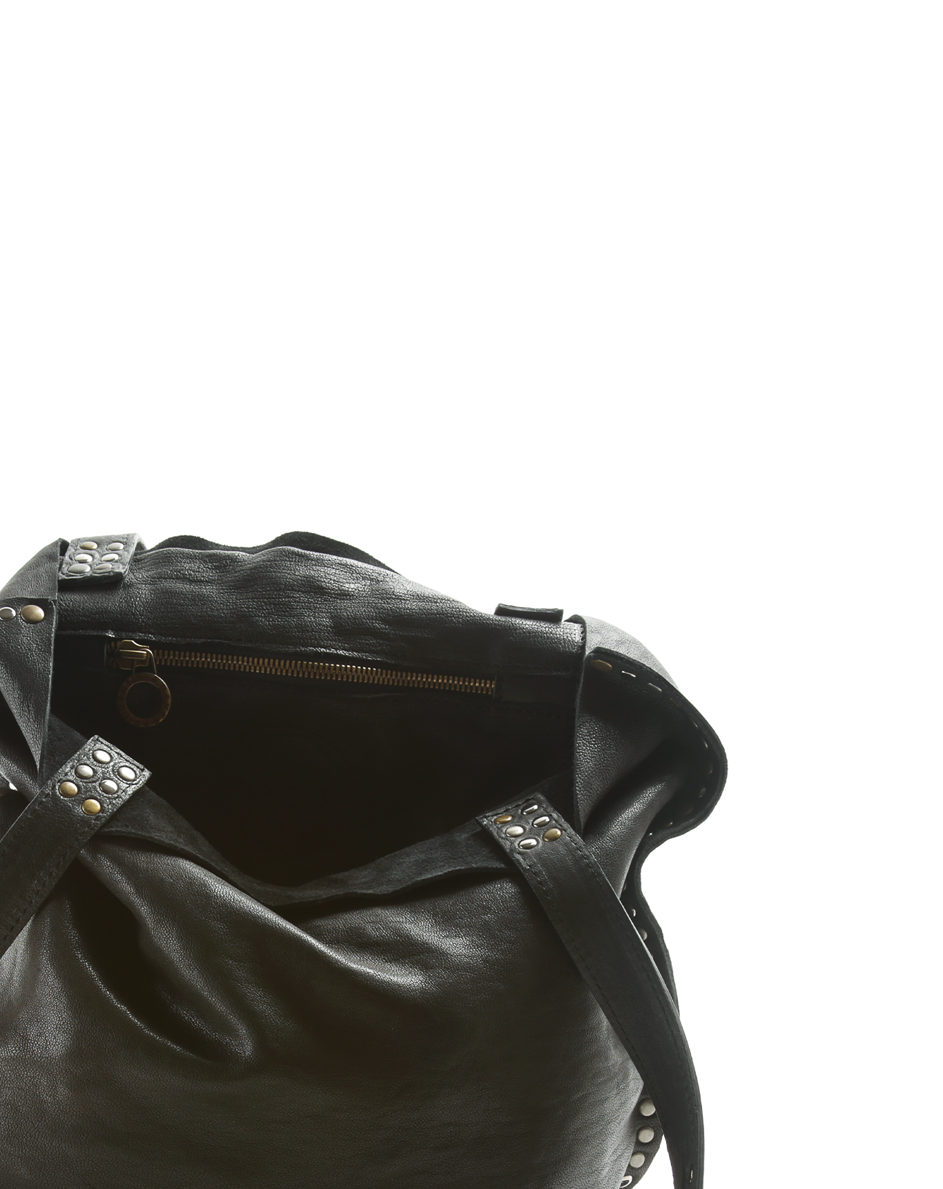 SIRYA Black Leather Bag
