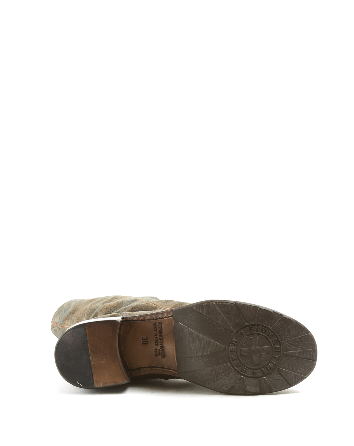 TASH Shades Black/Grey/Brown Leather Boots