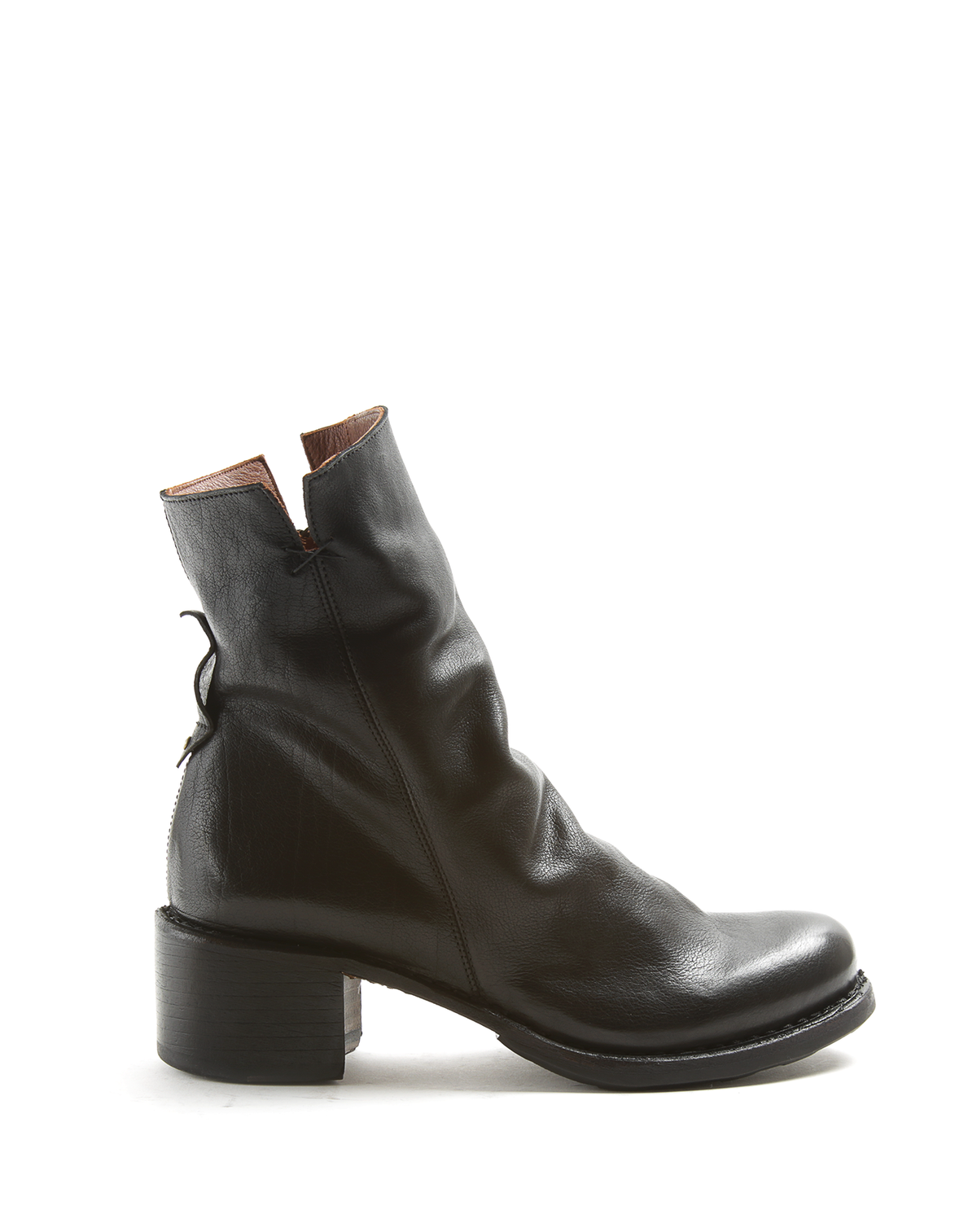 TINA Black Leather Boots