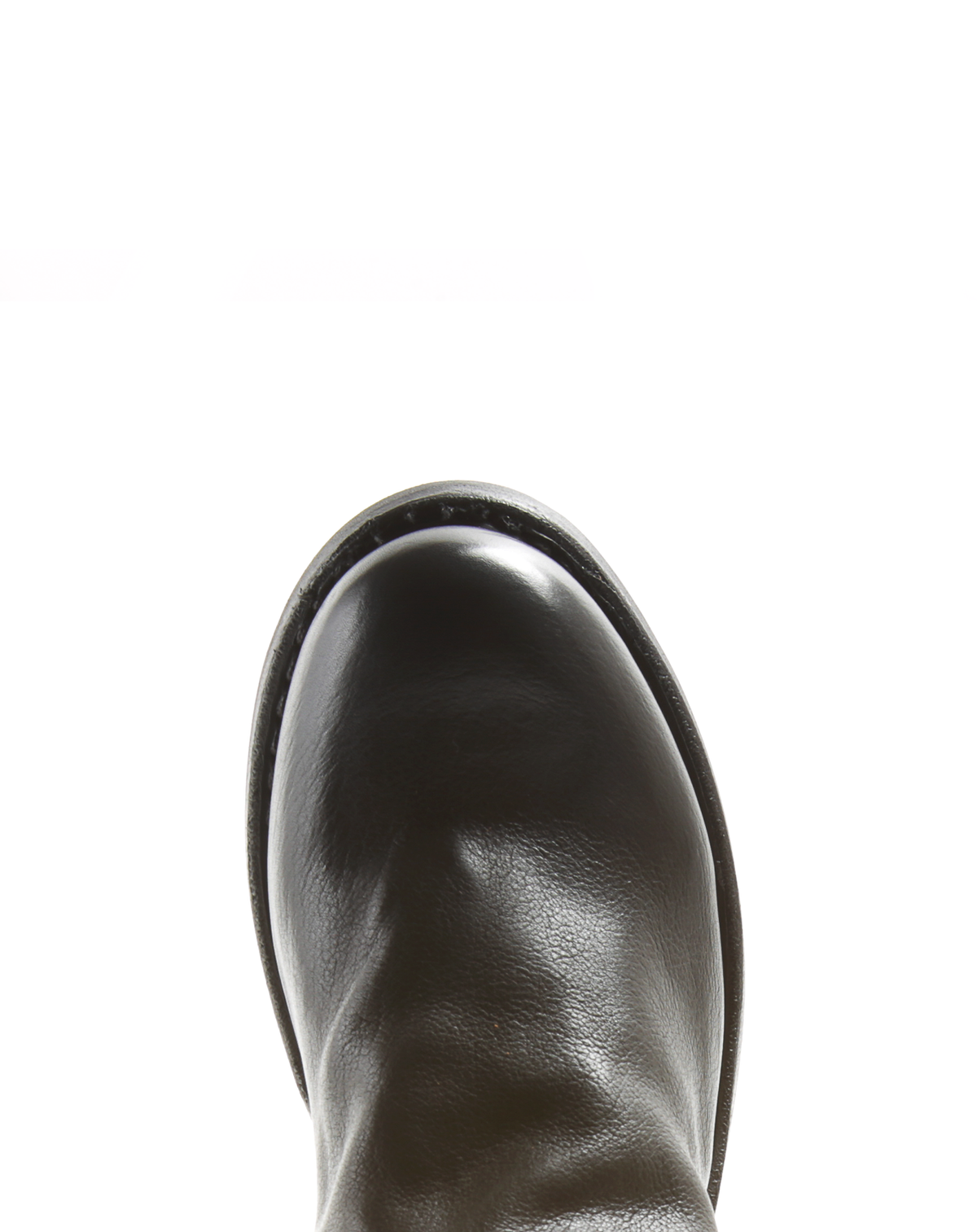 TINA + T-STRAP Black Leather Boots
