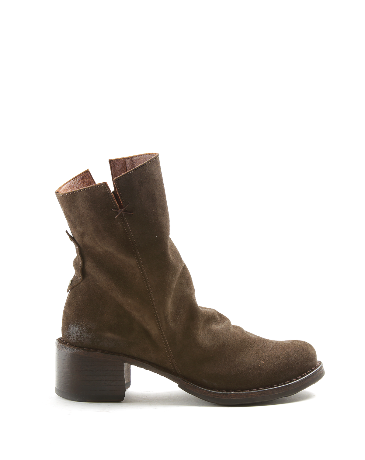TINA Brown Suede Leather Boots