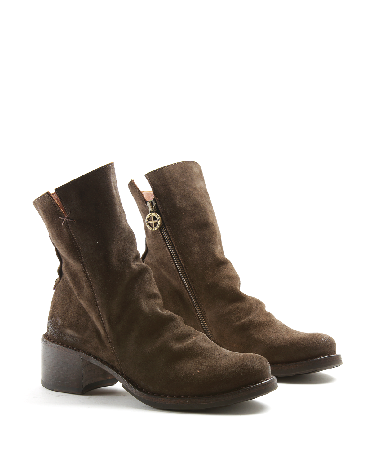 TINA Brown Suede Leather Boots
