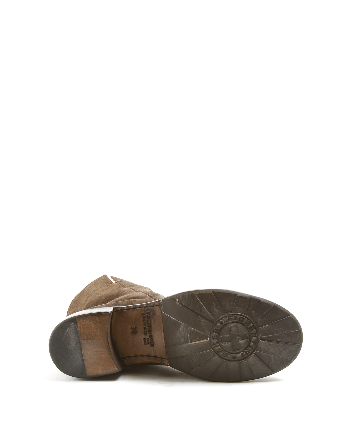 TINA + T-STRAP Brown Suede Leather Boots